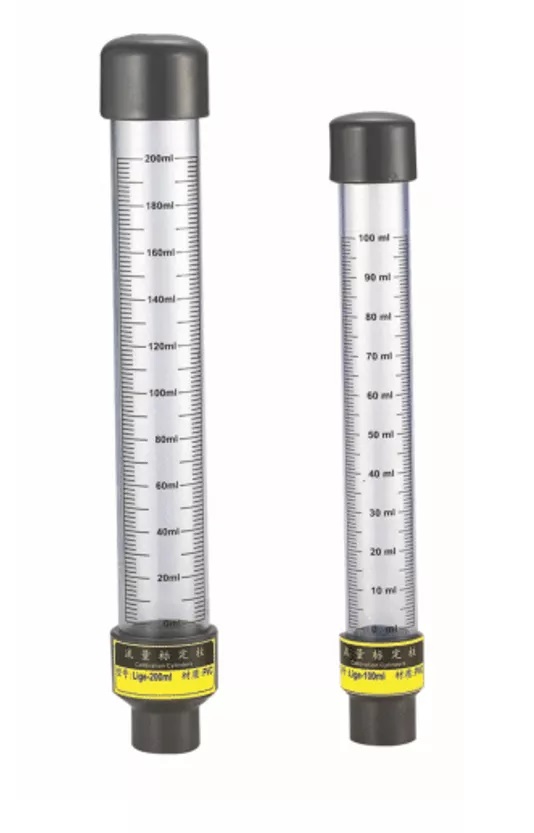 Calibration Column 3000 ml, Transparent PVC, Thread Rс 1"
