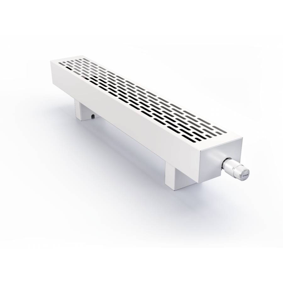 Конвектор напольный водяной 100x150x1000, естественная конвекция, VITRON серия ВКН ЭКО, ВКН.ЭКО.100.150.1000.2ТГ.Б